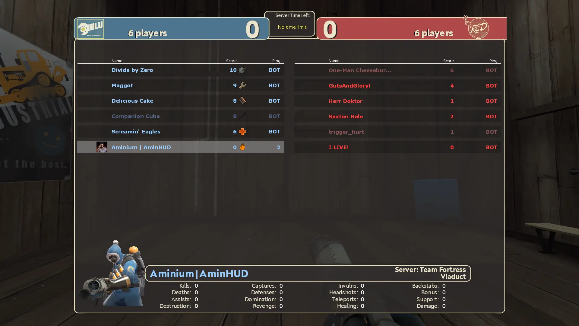 AminHUD screenshot