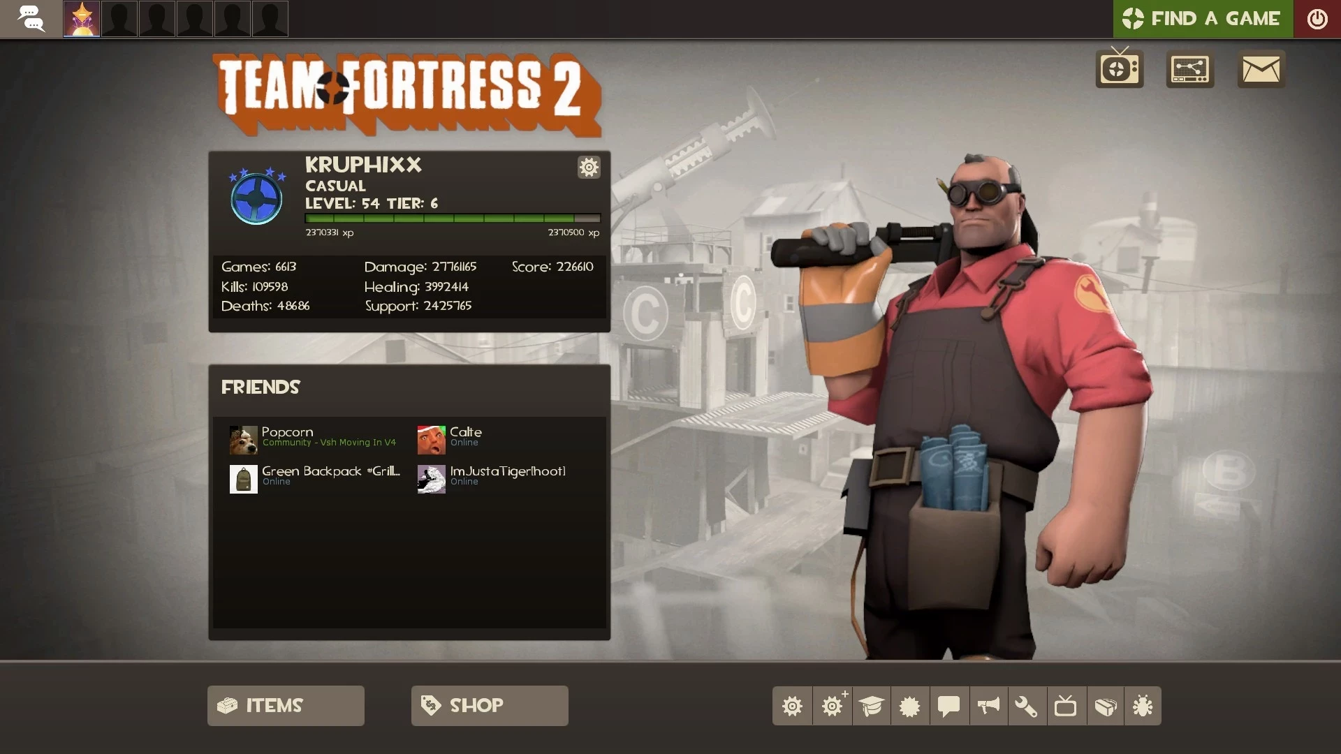 FrankenHUD screenshot