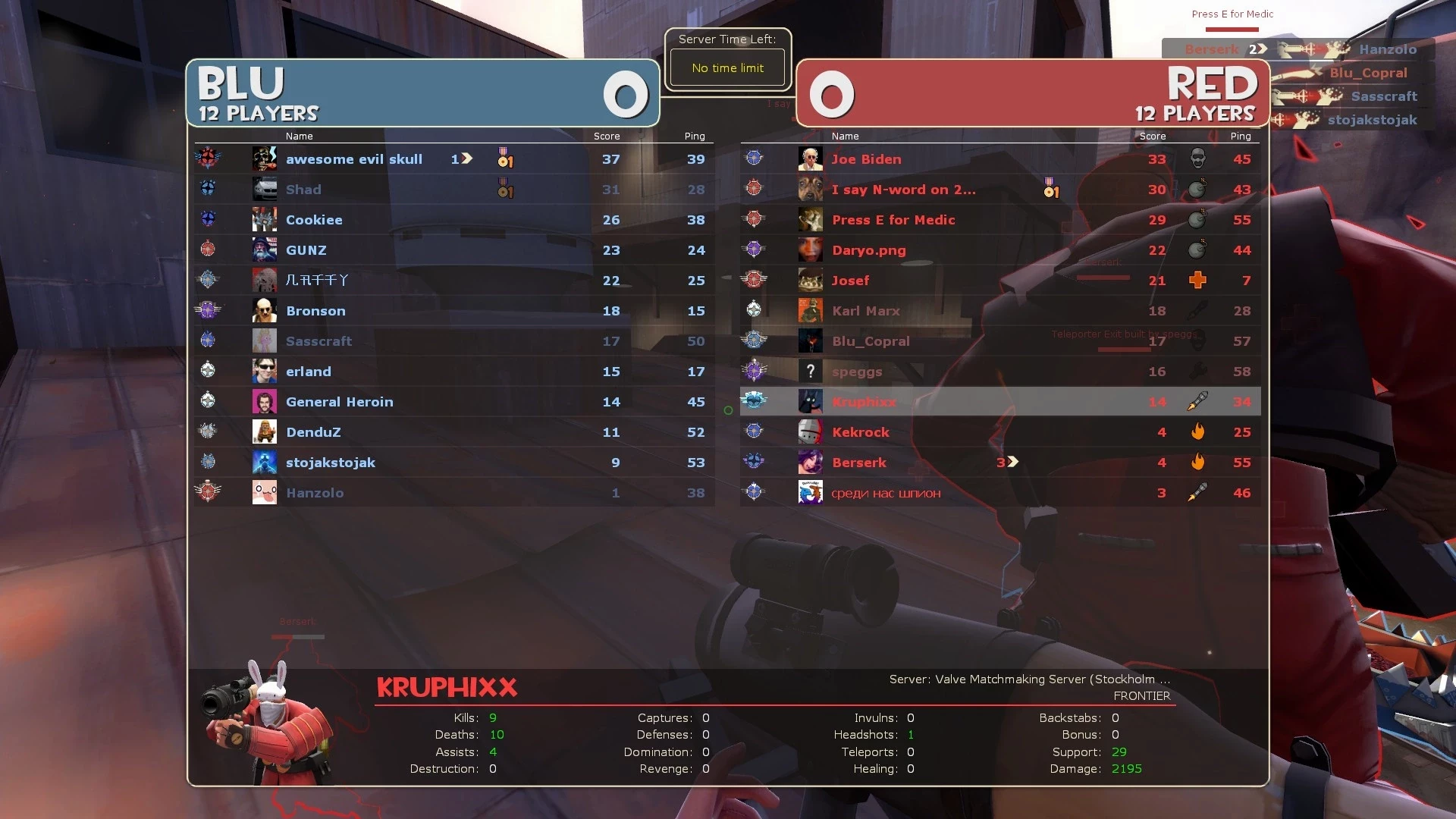 FrankenHUD screenshot