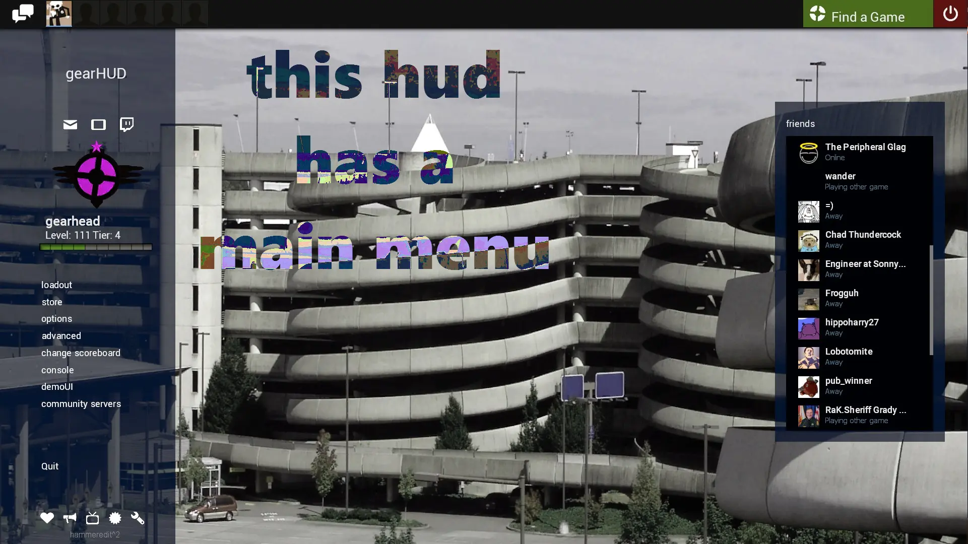 GearHUD screenshot