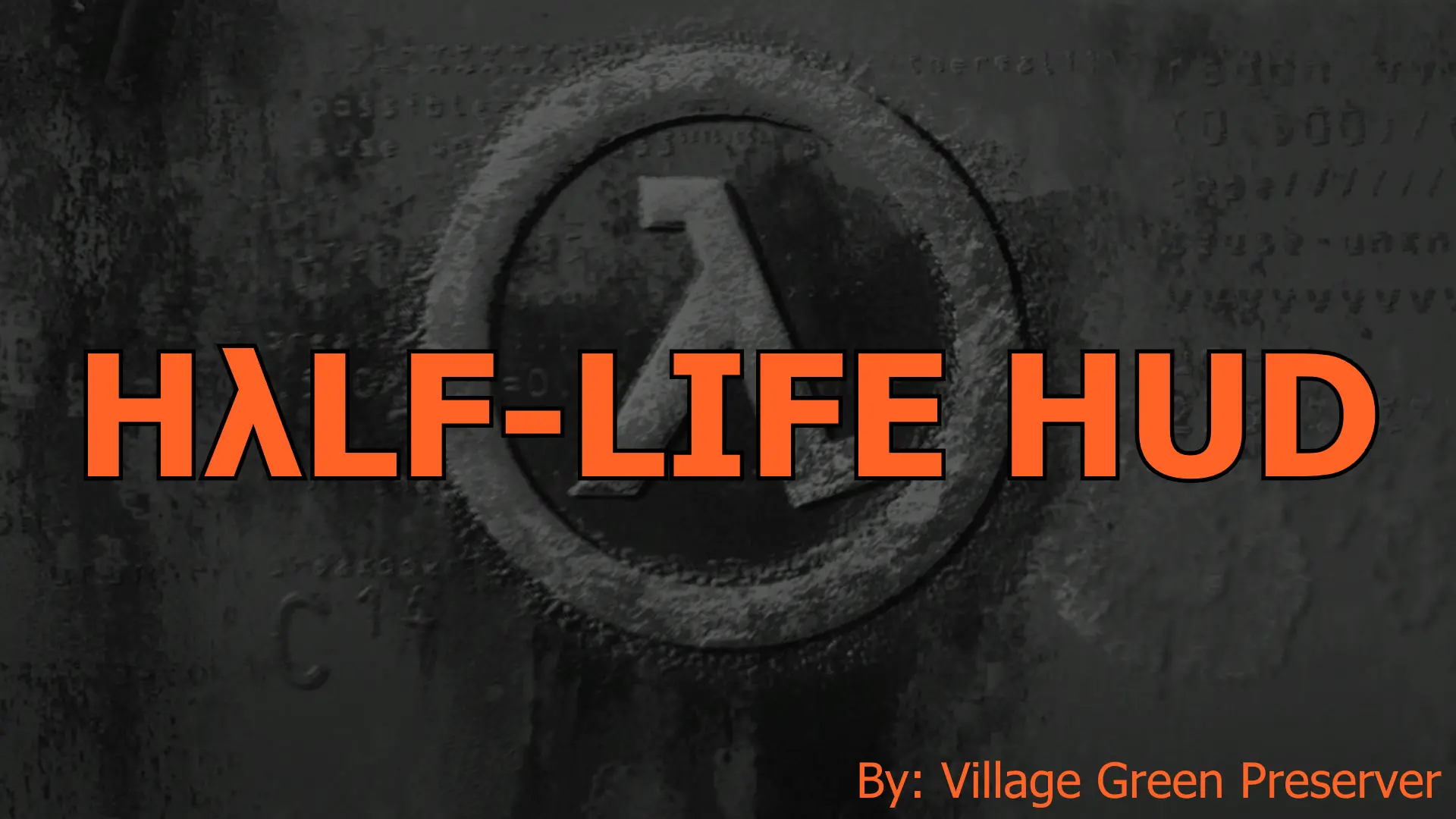 Half-Life HUD HUD screenshot