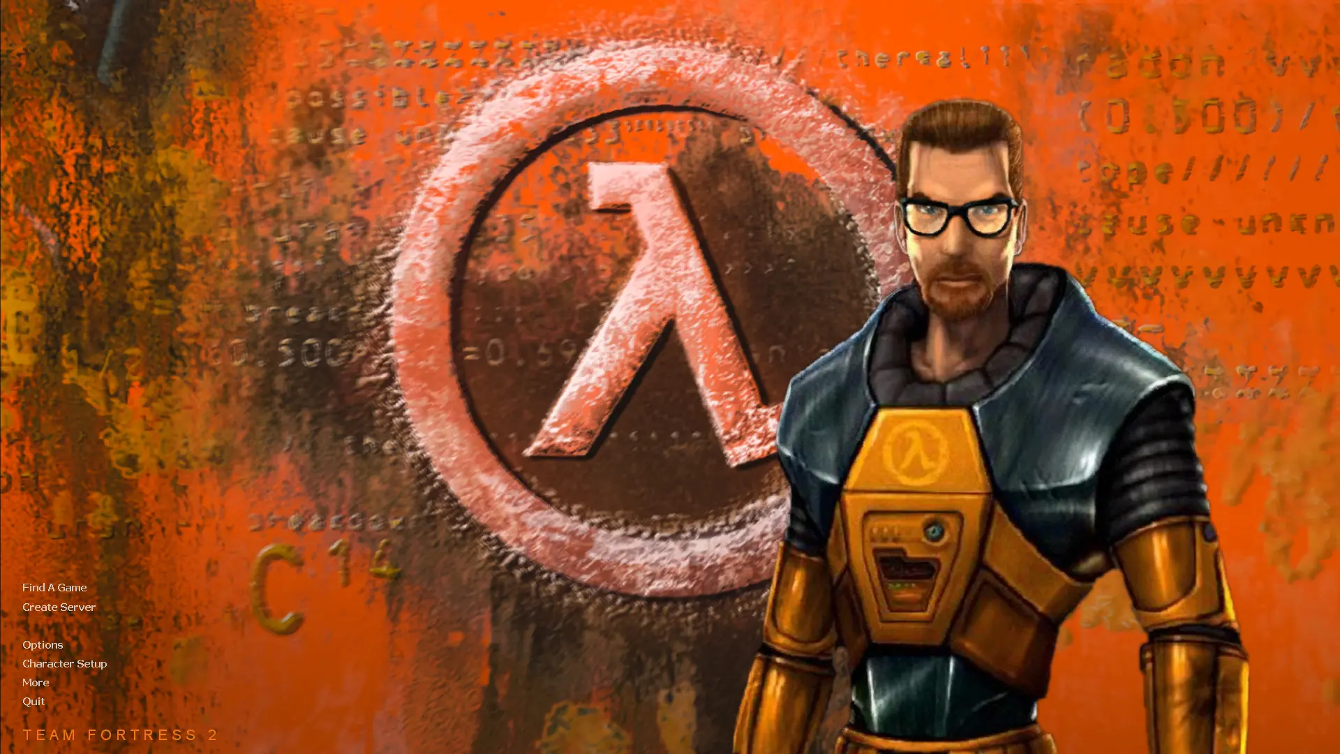Half-Life HUD screenshot
