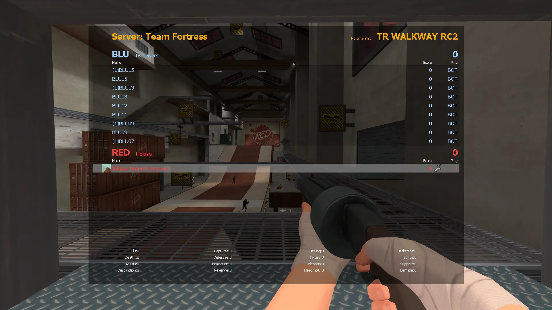 Half-Life HUD screenshot