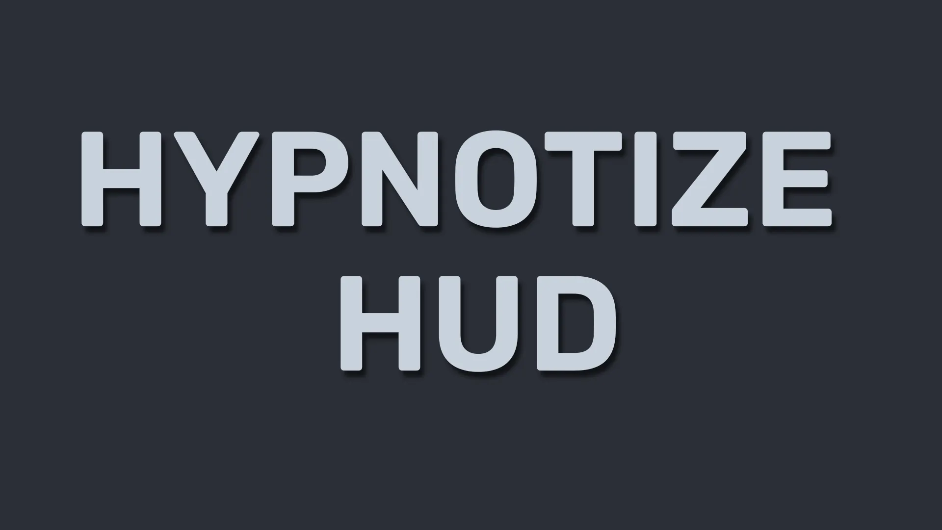 HypnotizeHUD HUD screenshot