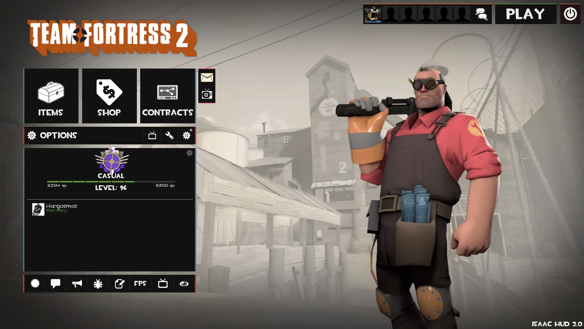 Isaac HUD HUD screenshot