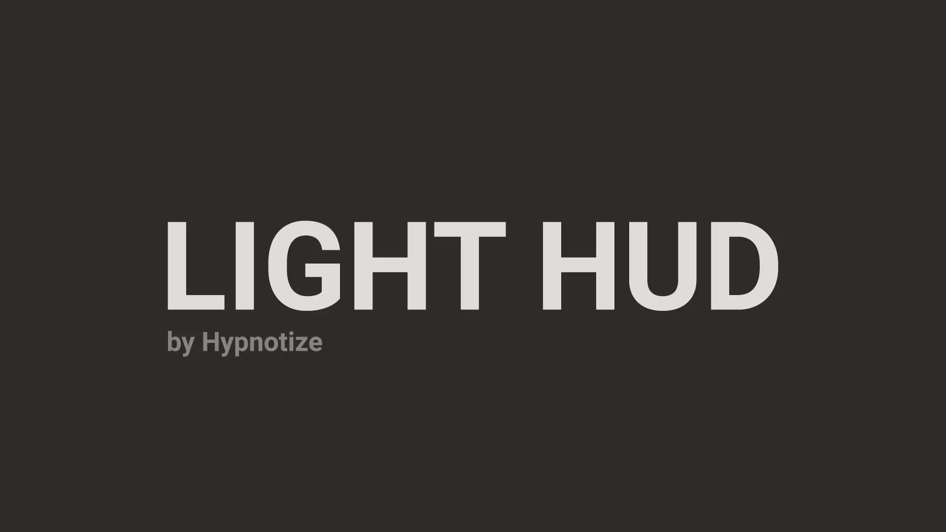 LightHUD HUD screenshot