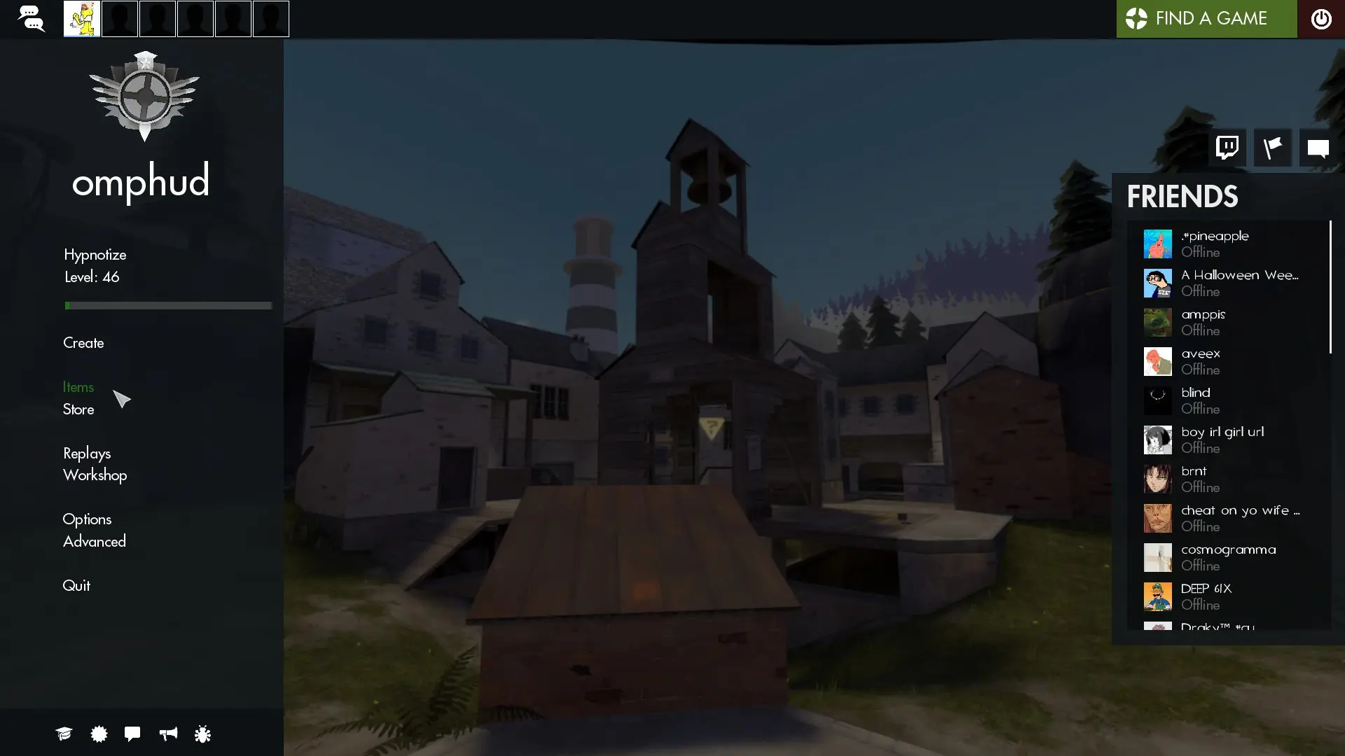 OMP Redux HUD screenshot