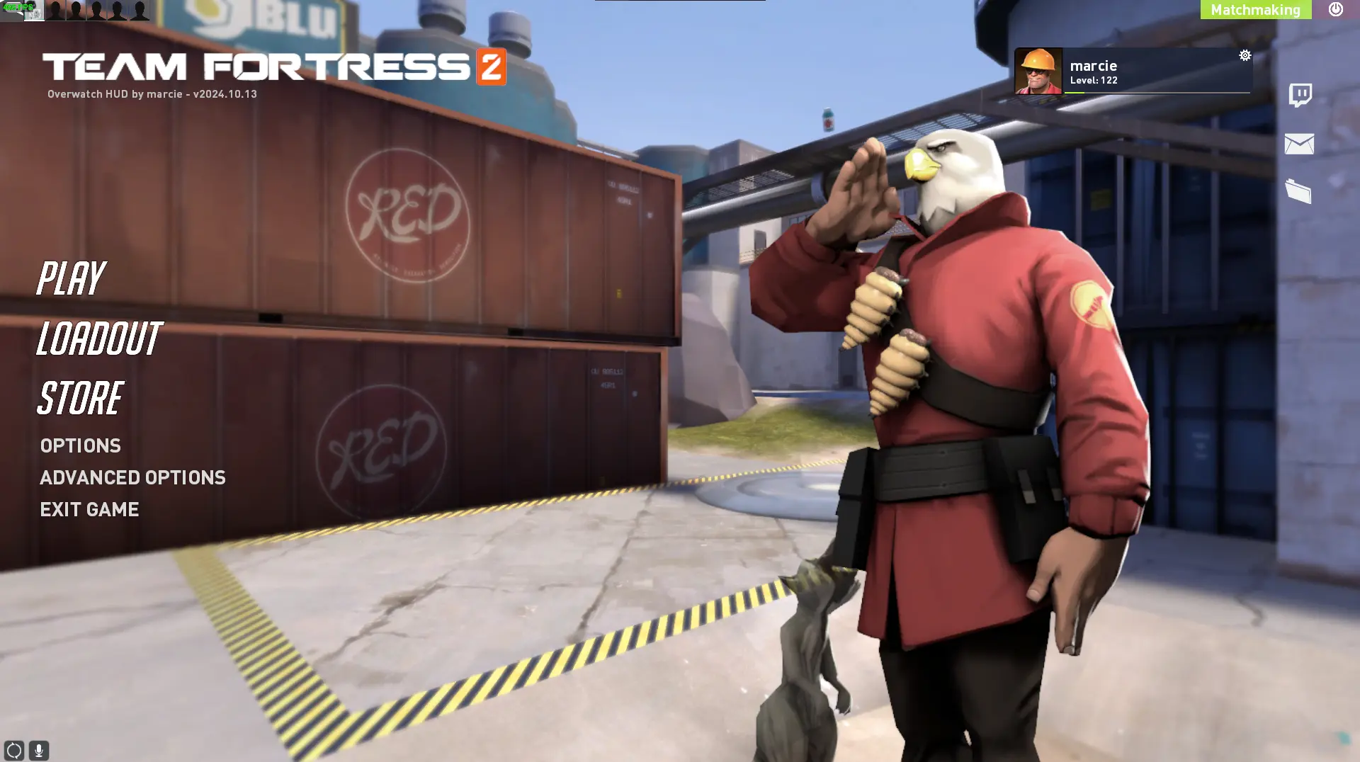 Overwatch HUD HUD screenshot