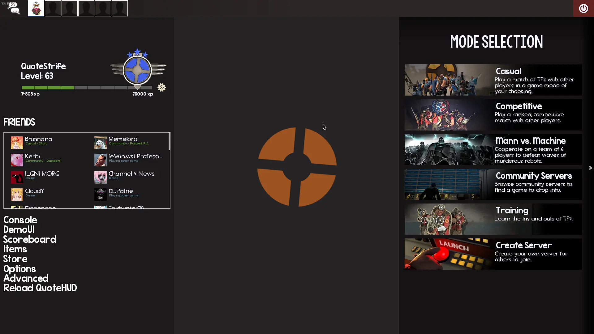 QuoteHUD screenshot