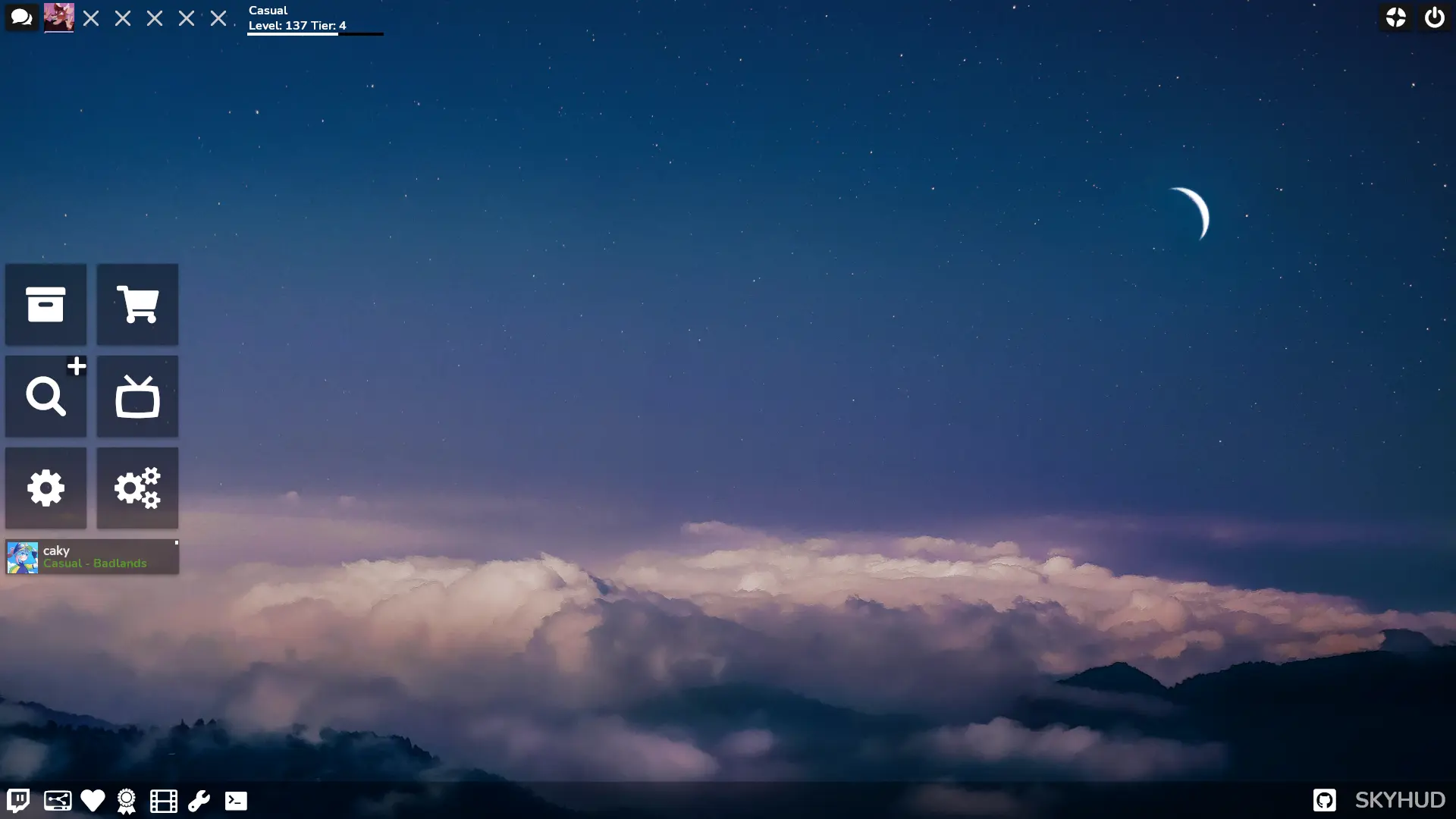 Skyhud screenshot