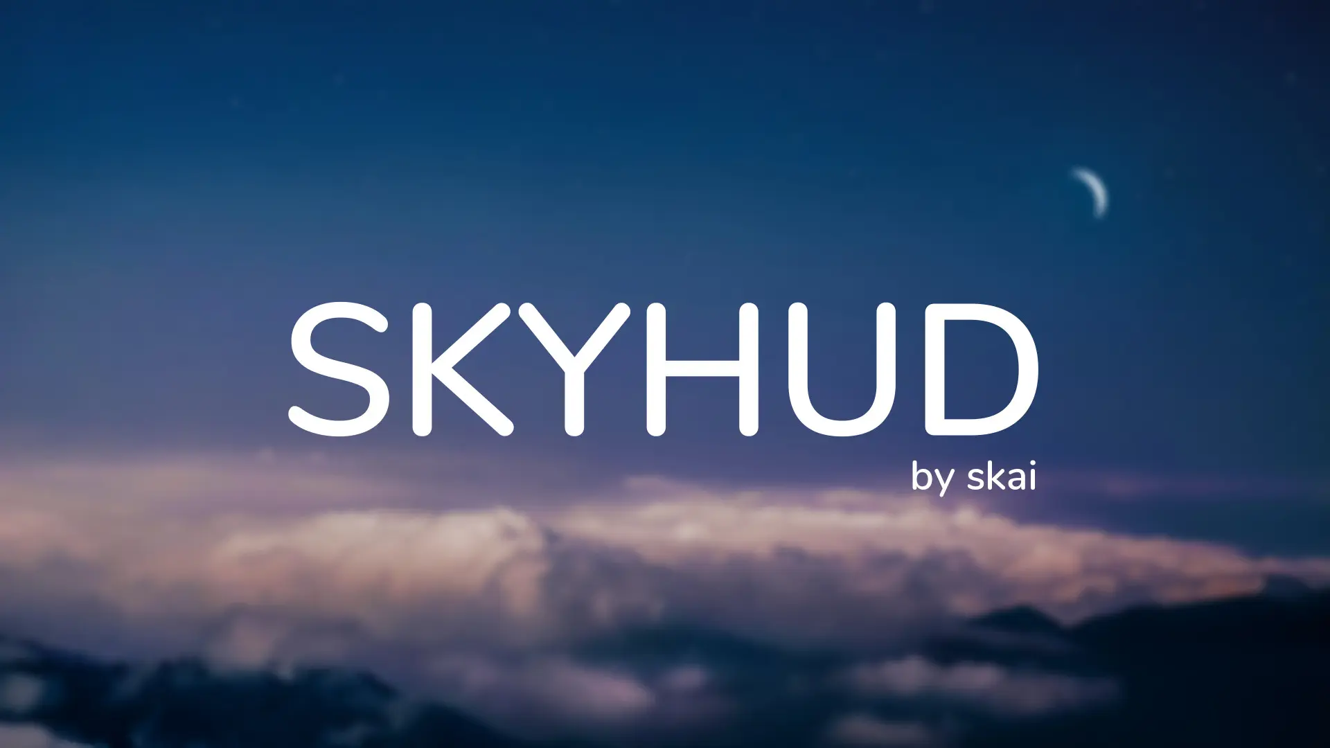 Skyhud HUD screenshot