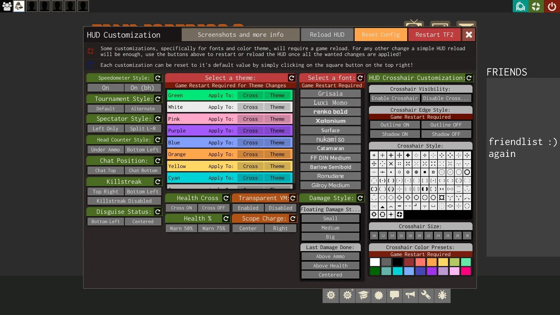 technohud screenshot