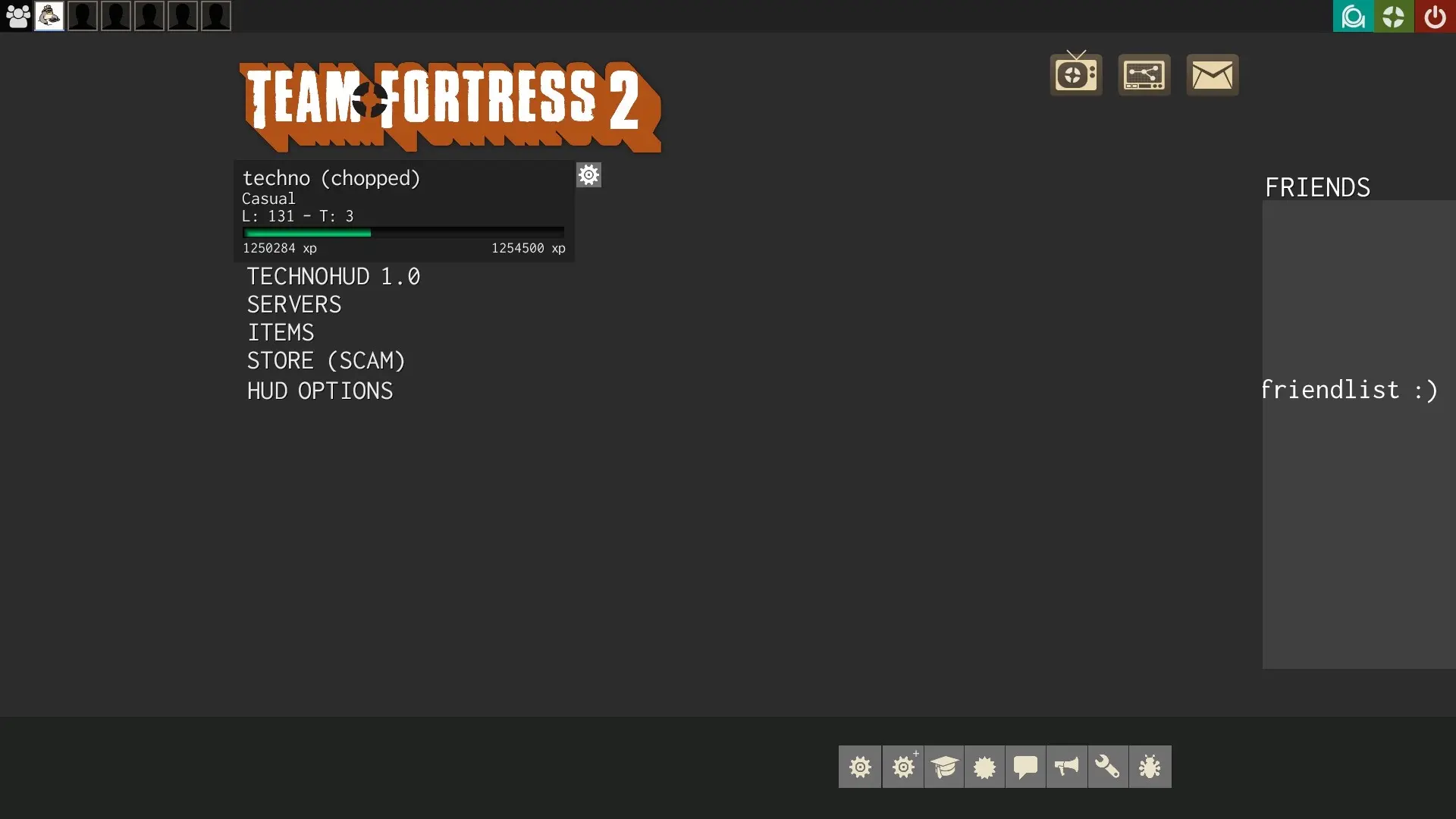 technohud screenshot