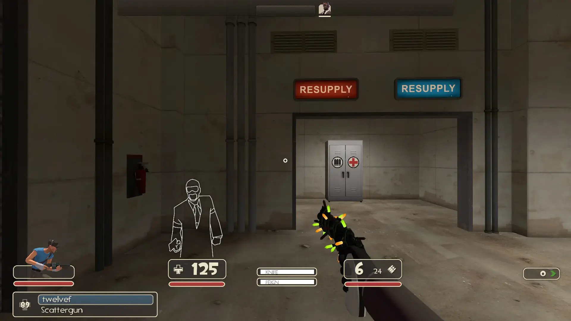 twelvefHUD screenshot